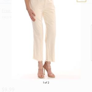 Free People ivory Jean's size 30